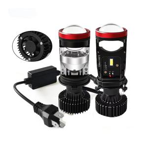 2pcs Car Headlights Bulb H4 Lenses LED Lamp H4 LED CANbus Headlights H4 Mini Projector Led For Motorcycle Ultra Bright Headlight