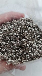 KODOKAN ATAU STOPER 2 LUBANG BUAT PEMEGANG TALI KALUNG WARNA GOLD DAN SILVER PER LUSIN