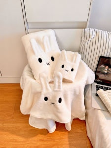 Khăn Tắm Thỏ Mi Phi Dễ Thương Khăn Lau Nhanh Khô Khăn Tắm Cho Bé Gái Khăn Lau Mặt Cho Người Lớn Khăn Tắm Cho Học Sinh Khăn Tắm Bằng Vải Nhung San Hô