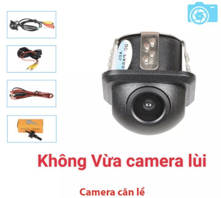 COMBO Camera cặp lề phải + màng hình 4,3 Cho Xe Oto 12V không vừa cam ...
