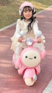 🦁TinyLion🦁 มอเตอร์ไซค์ไฟฟ้าสำหรับเด็ก มีเสียงเพลงและไฟ ขับได้จริง มอไซค์ไฟฟ้าเด็ก