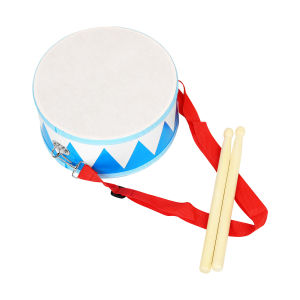 IRIN | IRIN Musical Instruments Dual-sided Hand Drum Accessories Percussion Instrument Wooden Tambourine for Early Music Education