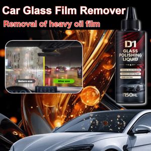 Car Glass Oil Film Removing Liquid Clean Polish Agent Car Front Windshield Oil Film Removing Paste Streak-Free Shine Glass