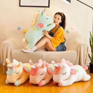GẤU BÔNG NGỰA PONY THÚ BÔNG KÌ LÂN UNICORN VẢI MINISO CO GIÃN 4 CHIỀU CAO CẤP MỀM MỊN CHO BÉ