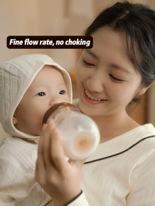 Comboer Anti-Colic High Borosilicate Glass 160/240ML BPA free Baby Bottle for Newborn