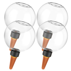 2/4Pcs 500ML Plants Watering Globes Automatic Drip Irrigation System Self Watering Plant Watering Bulbs for Garden Flower Plants