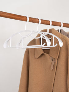 Clothes Hanger For Home Hanging Clothes Rack Wardrobe Multi-Functional Storage Clothes Hanger Anti-Slip Traceless Anti-Sharp Corner Hanger
