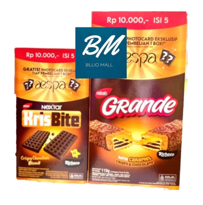Nabati AESPA (Nabati Grande dan Nextar Krisbite) 1 Box isi 5 Pcs