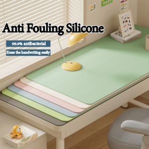 แผ่นรองโต๊ะ Pelindung Mata แผ่นรองปูโต๊ะกันน้ำกันลื่นสำหรับนักเรียนสำนักงานบ้านและใช้ในโต๊ะคอมพิวเตอร์