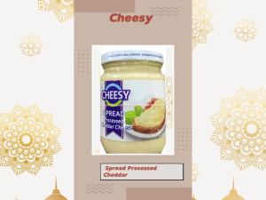 Cheesy 240gr Spread Processed Cheddar Cheese Olesan Keju Olahan Selai Keju Roti Di Botol Jar Cheese Chesy Chesi Jar