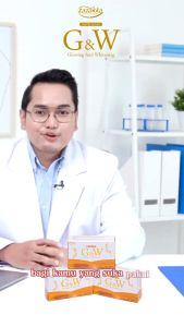 G&W Sabun Pemutih Badan Dan Wajah Permanen Bpom Niacinamide Collagen Whitening Glowing Soap