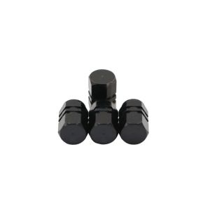 Car Wheel Tire Valve Stem Caps Covers Auto Motorcycle Bike Hexagon Valve Cap Parts 4Pcs Aluminum Alloy Car-Styling Accessories