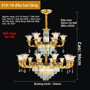 Aiskdan | Đèn chùm pha lê sang trọng