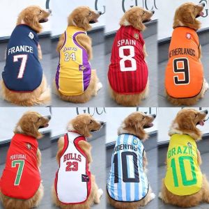 Dog & Cat Clothes: Breathable Ball Jersey & Quick-Drying Sport Shirts [S-2X SIZE]