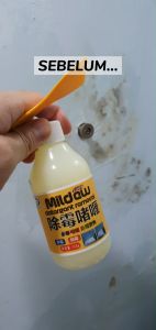 LKB MILDEW REMOVER GEL KITCHEN BATHROOM WALL MOLD TILE CLEANER REMOVAL 150G (YELLOW FLORAL)