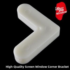 Stainless Steel Corner Bracket Plastic Inner Corner Connector Screen Window Accessories