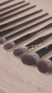 Supermom l Sandalwood series (แปรงแต่งหน้าขนสังเคราะห์เกรดพรีเมี่ยม-แยกชิ้น รุ่น แซนดูลวูดซีรี่ย์)