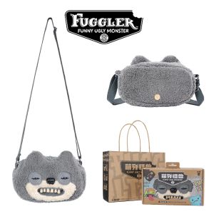 Fuggler | Fugglers Ugly Tooth Monster Plush Bag Crossbody Bag Cute Plush Purse Backpack Wallet Girls Cartoon Plush Toy Stuffed Animal 22CM