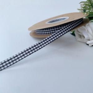 2cm Grid Pattern Silk Ribbon Flower Decoration Gift Box Cake Decoration Colorful Ribbon Clothing Accessories Fabric Belt Silk