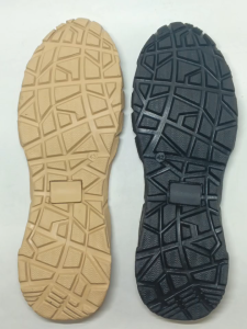 Sol Sepatu Outsole Boots PDL Pria Cowok Size 38-45 - WB Karet Rubber Hitam Krem