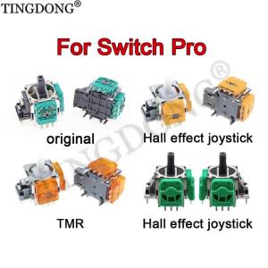 Cần Gạt Điều Khiển Tương Tự 3D Thay Thế Cho Nintendo Switch Pro Sử Dụng Điện Trở Và Cảm Biến Hall Sửa Chữa Tay Cầm Chơi Game Không Bị Trôi.