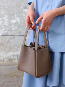 Songmont Medium Song bag full grain leather Handle bags for women Shoulder bags