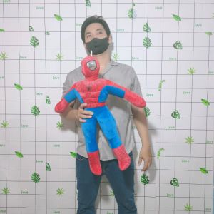 GỐI ÔM CHO BÉ SƠ SINH HÌNH SIÊU NHÂN NGƯỜI NHỆN SPIDER MAN CHO BÉ TRAI