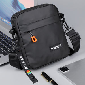 Túi Đeo Chéo Nam Mini Túi Đeo Vai Bằng Da PU Chống Nước Thông Thường Túi Đeo Vai Dành Cho Doanh Nhân Có Túi Đựng Điện Thoại Bên Hông