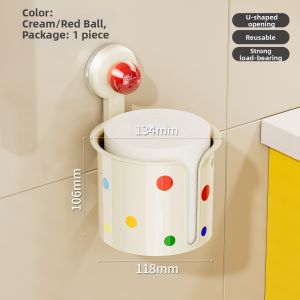 BAOJIAWANG | Suction Cup Bathroom Tissue Holder