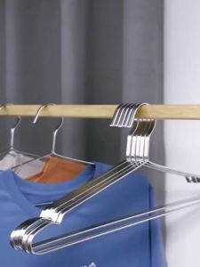 Set 5 móc  treo quần áo inox dày  phơi quần áo  inox dài 40 cm - moc treo quan ao - treo tủ quàn áo - moc phoi quan ao giá rẻ - móc treo inox