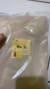 TERLARIS - BUBUK MINUMAN RASA MILK TEA KEMASAN 1 KG KUALITAS PREMIUM BUBUK MINUMAN KEKINIAN