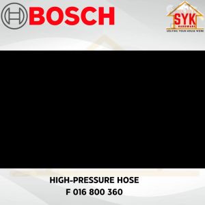 SYK Bosch High Pressure 6 Meter Cleaning Hose Outdoor Aquatak Accessories Water Jet Hose F 016 800 360