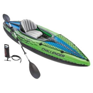 Inflatable Single and Double Person Raft for Drifting Includes Oars Pump and Repair Patches