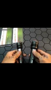 Senter Luby Tahan 26Jam NonStop Cahaya Putih Super Terang 50W & 30W Lensa Zoom In-Out L-AL8002 / L-AL8001 / Senter Tangan Cas USB Supe Awet Tahan 26Jam