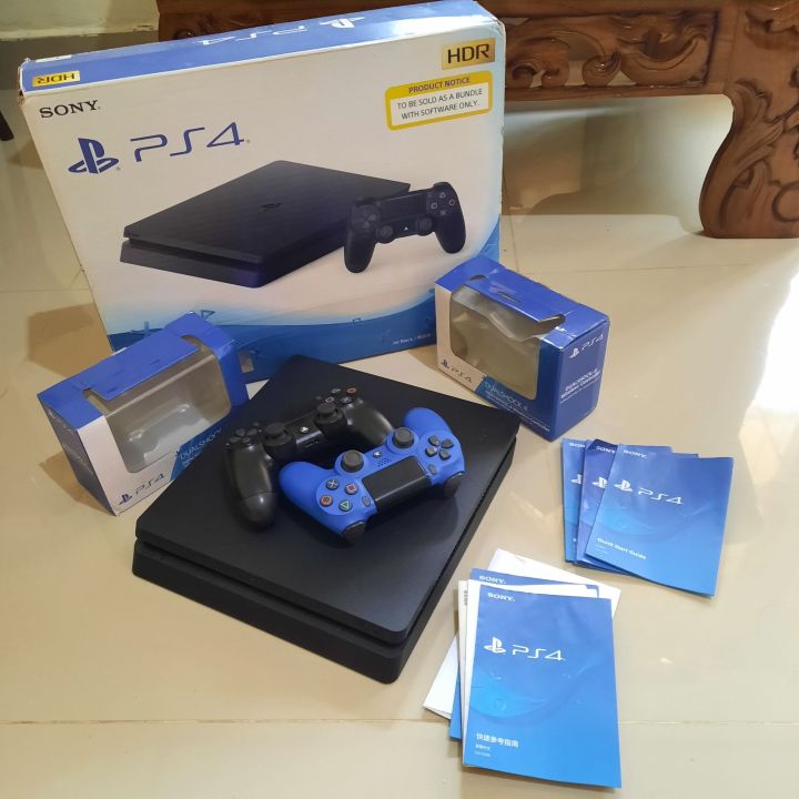 Sony PlayStation Slim 1TB PS4 Fullset Original mulus FREE 100