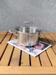 Nồi inox CHOCKMEN 16cm và 18 cm nồi thành cao inox nồi canh nồi CHOCKMEN cao cấp nồi bếp từ