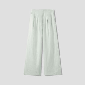 Summer High Waist Wide Leg Trousers for Commuter