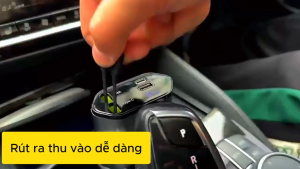 Tẩu sạc nhanh Ô Tô 4 trong 1 USB+Type-C 120W bộ sạc nhanh xe hơi sạc điện thoại digital camera máy tính bảng