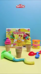Fun Doh Es Tung Tung - Fundoh 28222 - Lilin Mainan - Mainan Edukasi anak