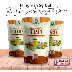Teh Jahe Sereh Kunyit & Lemon Isi 30 Tea Bag