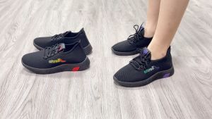 Korean Ladies Casual Sports Shoes & Huawei Logo Fashion Rubber Shoes