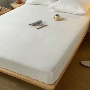Waterproof bed sheet protector bedspread Mattress Protector Cover Solid color Queen/King/Single size