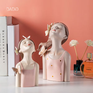 Cute Rabbit Decorative Figurine Girls Bedroom Decor Simple Modern Resin Tabletop Decoration Luxury Arrangement Princess Room