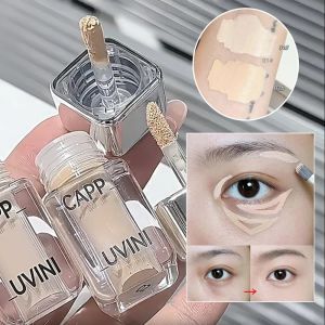 คอนซีลเลอร์คอนซีลเลอร์สีขาวแต่งหน้ากระจ่างใสความคุ้มครองสูงสําหรับสิว Dark Circles Liquid คอนซีลเลอร์ผิวหน้า Stick เกาหลี Dupes แต่งหน้า