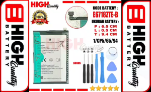Baterai ZTE Blade A35 Model Z2453 / ZTE Blade A55 Model Z2450 Battery E6718ZTE-B Batre High Quality