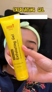PROMO Bayar ditempat Gel pencerah wajah Bersinar Gel Exfoliating Amei BPOM | Exfoliating gel DNA salmon | Mencerahkan | Eksfoliasi wajah | Peeling gel | Scrub wajah Penghilang Daki Mengangkat Sel Kulit Mati Mencerahkan Wajah