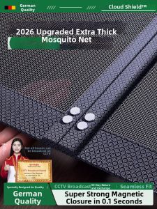 MiiOW | Mosquito Repellent Magnetic Mesh Curtain Self Adhesive Home