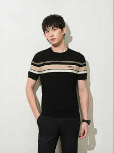 Business Casual Striped Comfortable T-Shirt