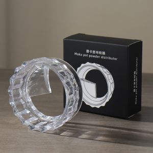 Moka Pot Dosing Adapter Coffee Accessories Single Valve Double Valve Universal No Dust Powder Filling Adapter Kitchen Tools