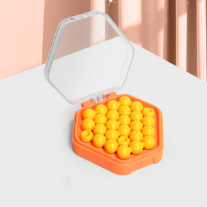 IQ Mini Bead Board Game Educational Learning Pocket Game Toys Stress Reducing Toys Self-Created Challenges Logic Game 7 to Adult